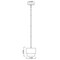 Z-Lite Counterpoint Pendant, 1-Light, 7.25 In.W x 6.75 In.H, Modern Gold/White 495P7-MGLD - alternate 3